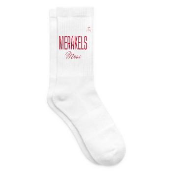 Merakels schön – Twente- und Sallands-Dialekt - Tennissocken - Weiß - Rechts