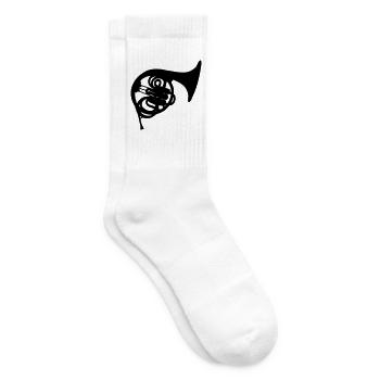 Wienerhorn - Tennissocken - Weiß - Rechts