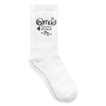 Oma 2022 - Tennissocken - Weiß - Rechts