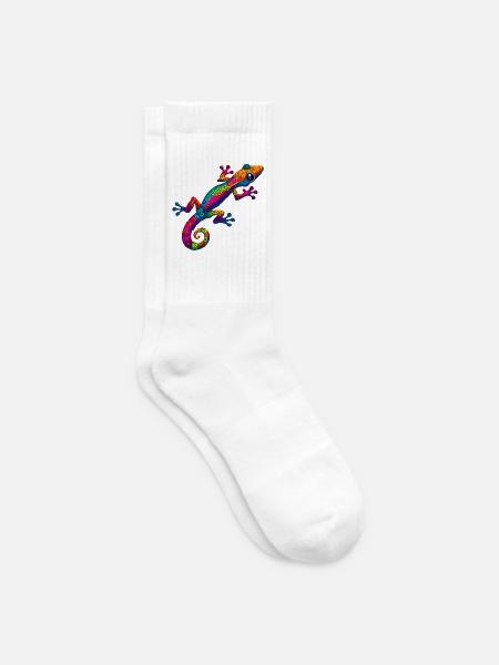 Gecko - Tennissocken - Weiß
