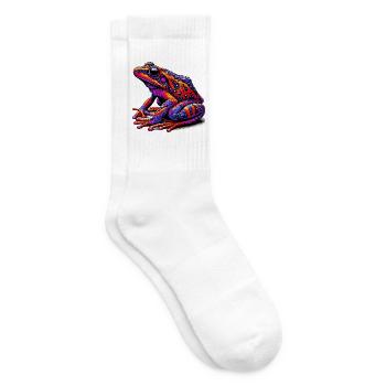 Frog - Tennis socks - white - Right