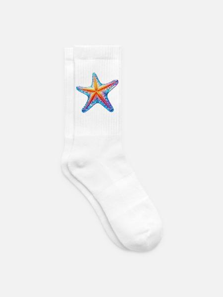 Seestern - Tennissocken - Weiß