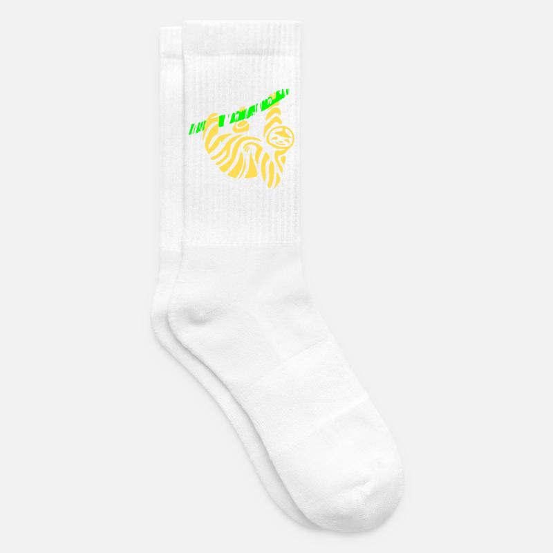 Sloth - Tennis socks - white