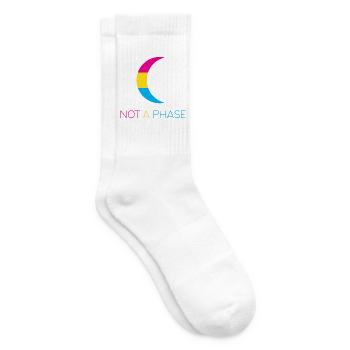 LGBTQ Pride Month - Keine Phase - Pansexuell - Tennissocken - Weiß - Rechts