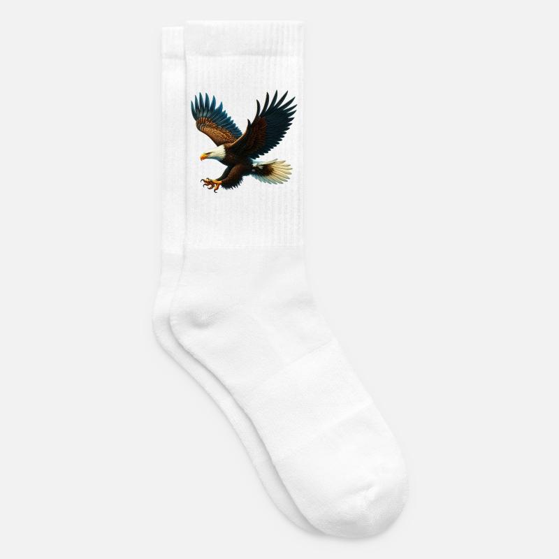 Adler - Tennissocken - Weiß