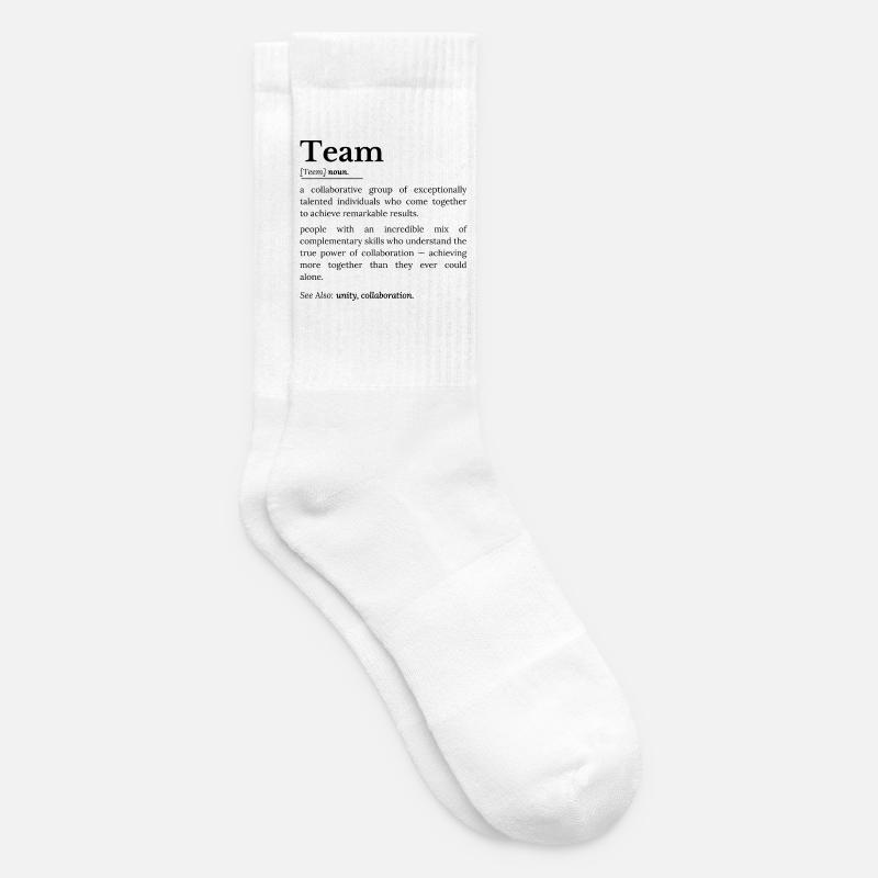 Team-Definition - Tennissocken - Weiß