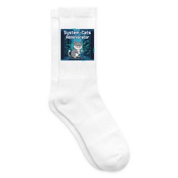 Administrateur System Cats - Chaussettes de tennis - blanc - Droite