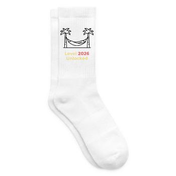 Level 2026 Unlocked Completion - Tennis socks - white - Right
