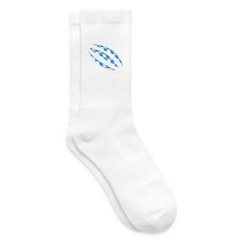 Bayern Flagge - Tennissocken - Weiß - Rechts