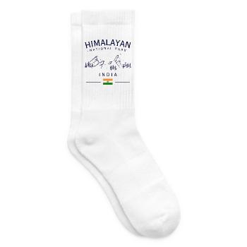 Himalaya Nationalpark Indien - Tennissocken - Weiß - Rechts