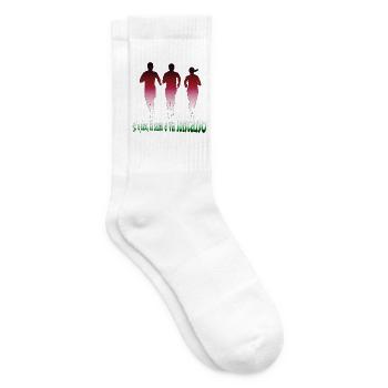 Chi va piano, va sano e va lontano - Tennissocken - Weiß - Rechts