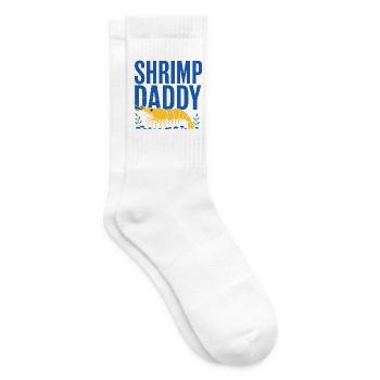 Shrimp Daddy Zwerggarnele - Tennissocken - Weiß - Rechts