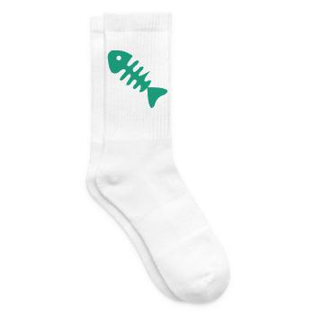 Gruene Fischgraete Icon - Tennissocken - Weiß - Rechts
