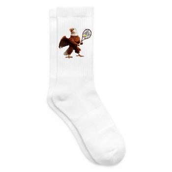 Tennis Adler Eagle - Tennissocken - Weiß - Rechts