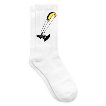 kite-surf - Tennis socks - white - Right