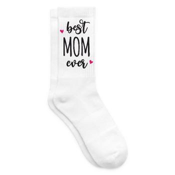 Beste Mutter aller Zeiten - Tennissocken - Weiß - Rechts
