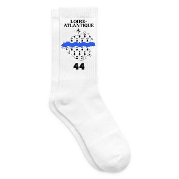 Loire Atlantique 44 - Tennissocken - Weiß - Rechts