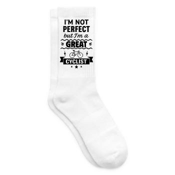 Great cyclist - Tennis socks - white - Right