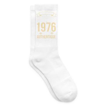 50th Anniversary - Original - February 1976 - Tennis socks - white - Right