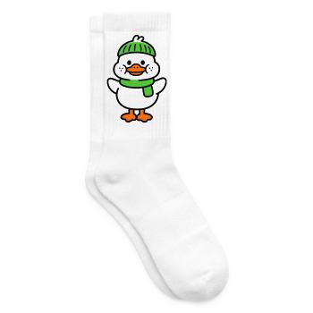 caneton - Chaussettes de tennis - blanc - Droite