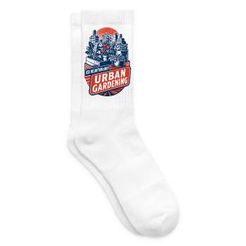 Frag mich alles über städtische Gartenpflanzen - Tennissocken - Weiß - Rechts