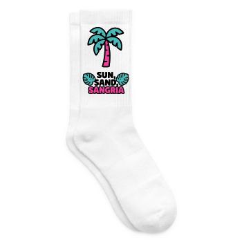 Sun Sand Sangria Logo - Tennissocken - Weiß - Rechts