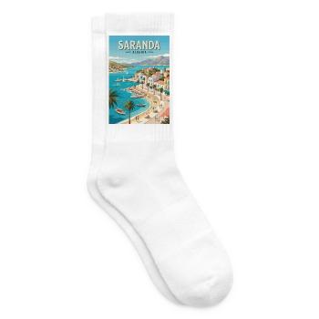 Erfahrung: Albanien Riviera und Saranda - Tennissocken - Weiß - Rechts