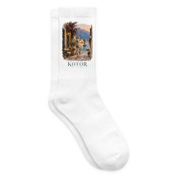 Rovinj Kroatien Küstencharme - Tennissocken - Weiß - Rechts