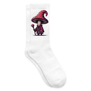 Pilz Abenteurer - Tennissocken - Weiß - Rechts