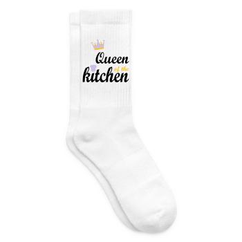 Kochen - Tennissocken - Weiß - Rechts