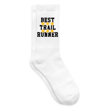Running / Jogging / Run / Trail / Sport - Tennis socks - white - Right