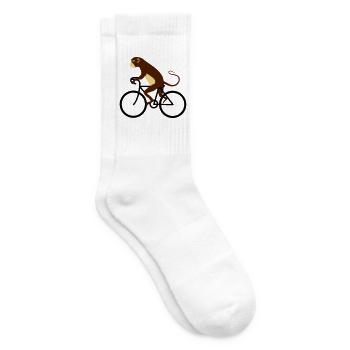 bike - Tennis socks - white - Right
