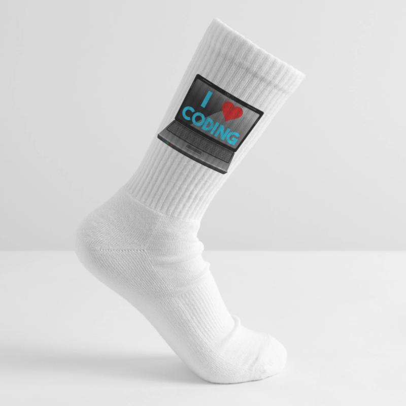 Programming, Programmer, Computer Scientist Tennis socks