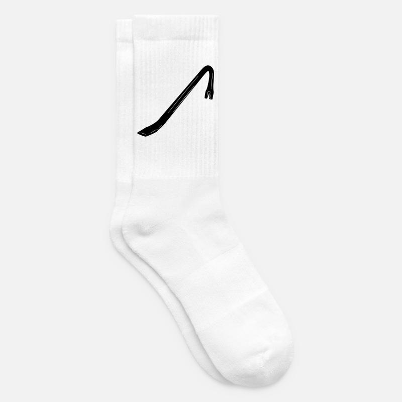 Pied-de-biche un pied-de-biche - Chaussettes de tennis - blanc