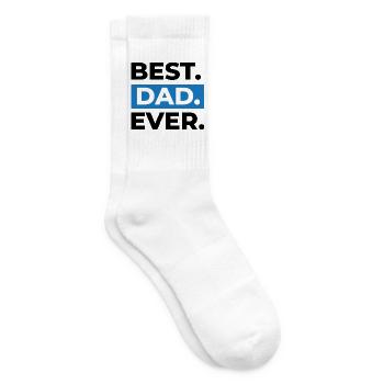 Meilleur cadeau de papa de tous les temps - Chaussettes de tennis - blanc - Droite