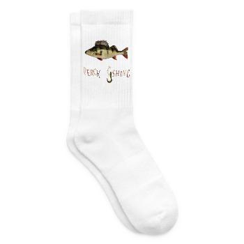 Barsch Angler - Tennissocken - Weiß - Rechts