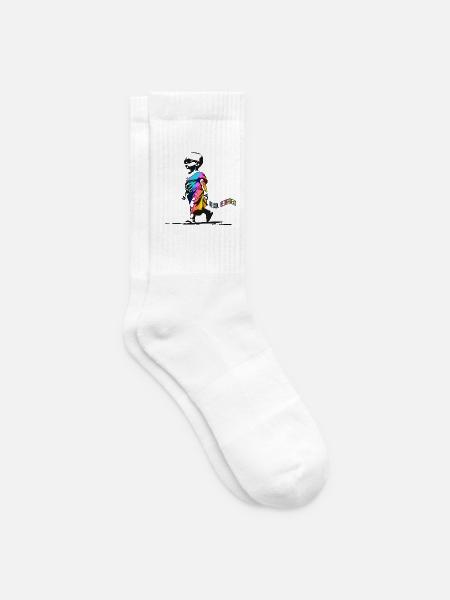 Be Cool Be Different - Tennissocken - Weiß