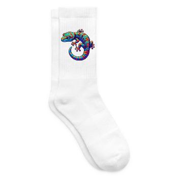 Gecko - Tennis socks - white - Right