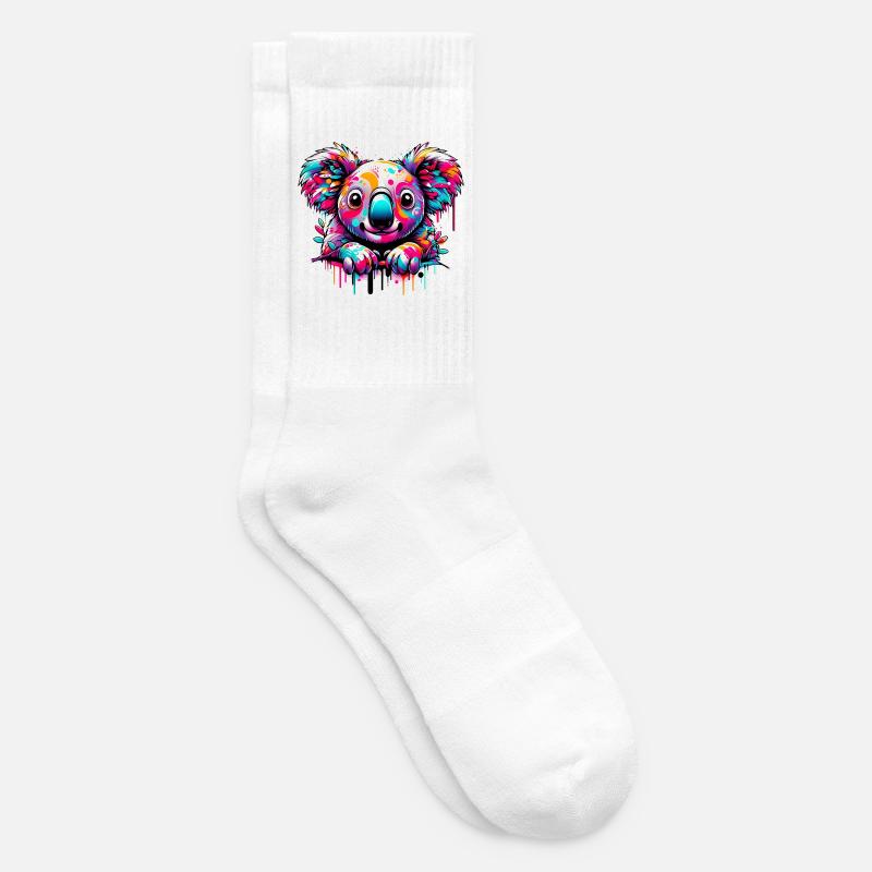 Koala - Chaussettes de tennis - blanc