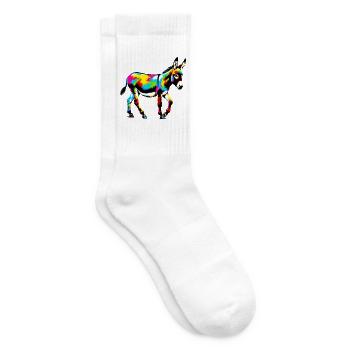 Donkey Mule - Tennis socks - white - Right