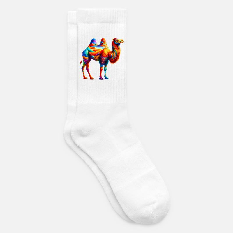 Kamel - Tennissocken - Weiß