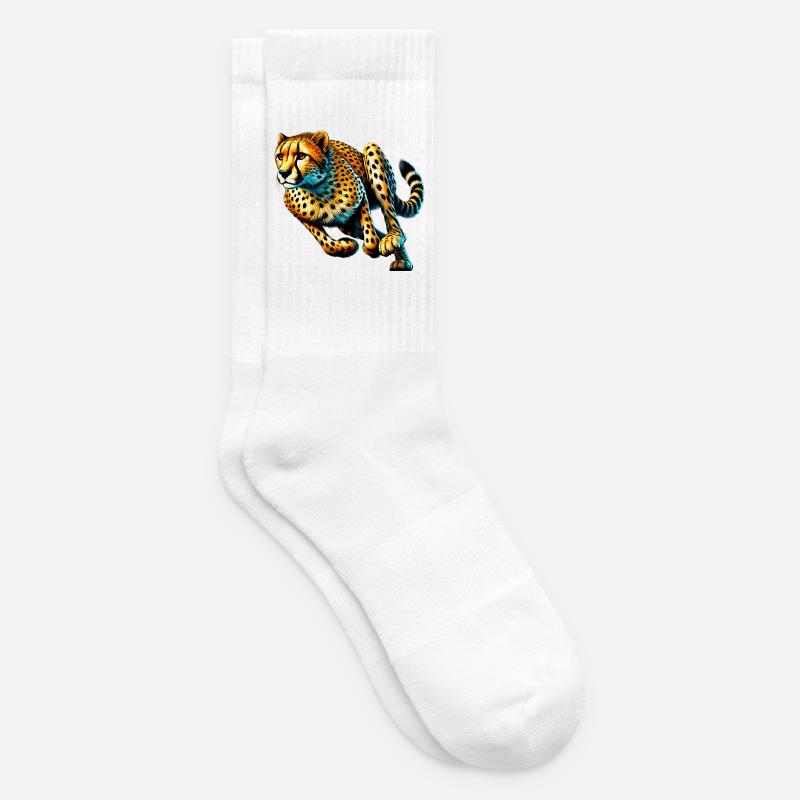 Guépard - Chaussettes de tennis - blanc