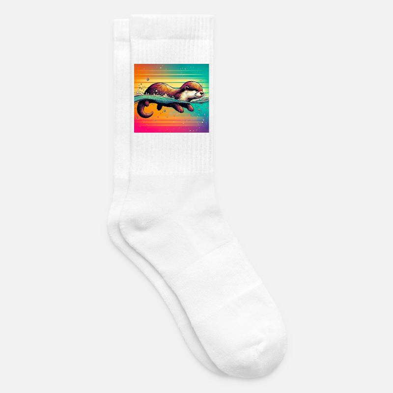 Otter - Tennissocken - Weiß