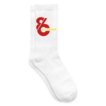 Vienne 86 logo - Tennis socks - white - Right