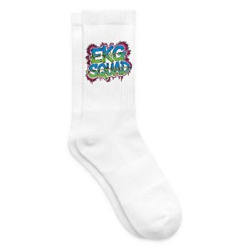 Cardiac Tech EKG Squad Pacemaker Technician - Tennissocken - Weiß - Rechts