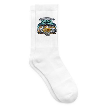 Nordlichter Gang Küstenhumor Möwen Ostsee Nordsee - Tennissocken - Weiß - Rechts