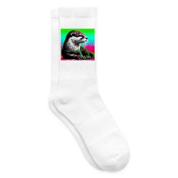otter - Tennis socks - white - Right