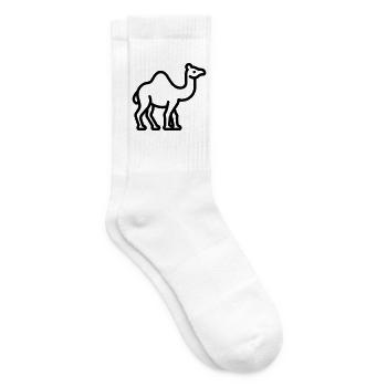 Kamel - Tennissocken - Weiß - Rechts