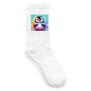 penguin - Tennis socks - white - Right