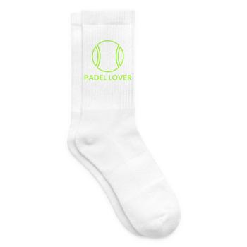 Padel Lover - Tennis socks - white - Right